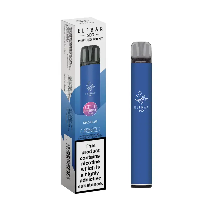 Mad Blue Elf Bar 600 Prefilled Pod Kit
